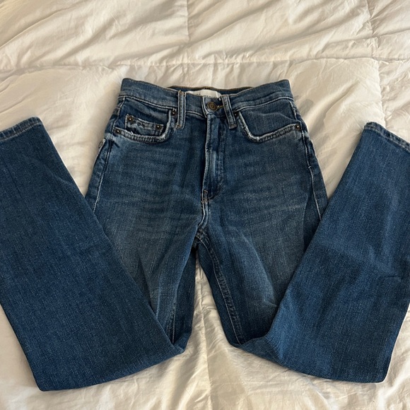 Zara Blue Denim Jeans - Picture 1 of 3